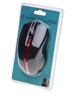 Купить Беспроводная мышь OKLICK 615MW Red/Black  в E-mobi
