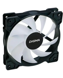 Купить Вентилятор Digma DFAN-FRGB1 3-pin, 4-pinMolex24dB, 160gr, LED, Ret  в E-mobi