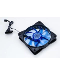Купить Вентилятор Digma DFAN-LED-BLUE 3-pin, 4-pinMolex24dB, 160gr, LED, Ret  в E-mobi