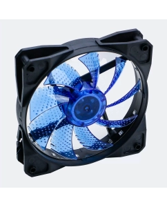 Купить Вентилятор Digma DFAN-LED-BLUE 3-pin, 4-pinMolex24dB, 160gr, LED, Ret  в E-mobi