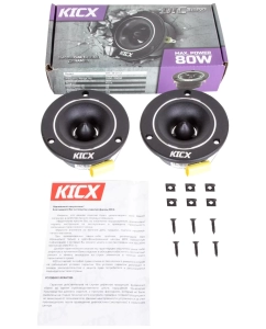 Купить Колонки автомобильные Kicx DTC 36 ver.2,  7.2 см (3 дюйм.),  комплект 2 шт. [4500271]  в E-mobi