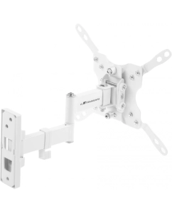 Купить Наклонно-поворотный кронштейн для телевизора ULTRAMOUNTS UM866W 13-42 белый  в E-mobi
