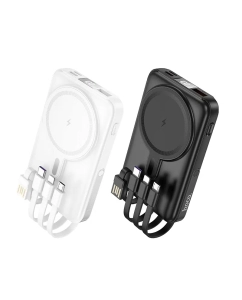 Купить Внешний аккумулятор Hoco J135 10000 мА/ч для наушников, для планшетов, черный  в E-mobi