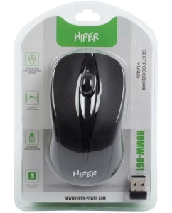 Купить Беспроводная игровая мышь HIPER HOMW-061 черный  в E-mobi