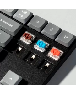 Купить Беспроводная клавиатура Keychron K1 Max RGB Led серый (K1M-H1-RU)  в E-mobi