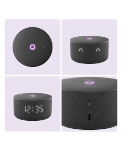 Купить Умная колонка Яндекс Станция Мини 3 - с Алисой черная  в E-mobi