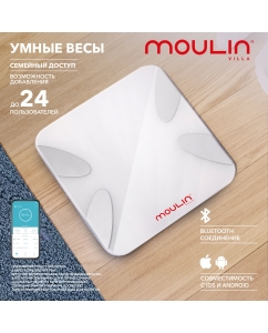 Купить Весы напольные электронные Moulin Villa MV-SC 003 mini White в E-mobi