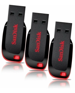 Купить Флешка SanDisk Cruzer Blade 32 ГБ черный (SDCZ50-032G-B35)  в E-mobi