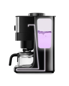 Купить Кофеварка капельного типа Kitfort КТ-7288 черный; серый  в E-mobi