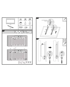 Купить Фиксированный кронштейн для телевизора ULTRAMOUNTS UM811F 17-43 черный  в E-mobi