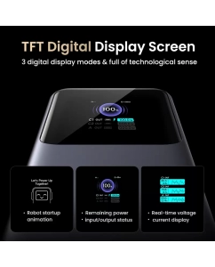 Купить Внешний аккумулятор UGREEN PB721 20000mAh, серый  в E-mobi