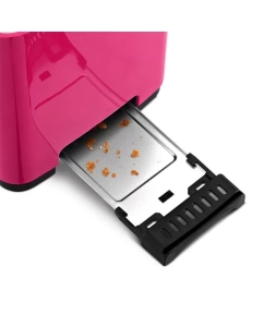 Купить Тостер Kitfort КТ-6409 розовый  в E-mobi