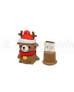 Купить Флешка SmartBuy Wild 32ГБ Brown (SB32GBCaribouW)  в E-mobi