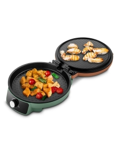 Купить Пиццамейкер Kitfort КТ-3678 коричневый; зеленый  в E-mobi