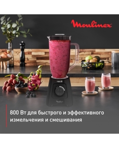 Купить Блендер Moulinex Blendforse 2 LM43580 Black  в E-mobi
