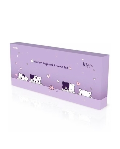 Купить Комплект клавиатура и мышь SmartBuy 668396 Kitty SBС-668396AG-KT  в E-mobi