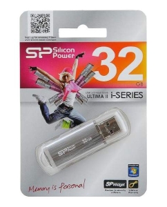 Купить Флешка Silicon Power Ultima II-I 32ГБ Silver (SP032GBUF2M01V1S)  в E-mobi