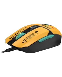 Купить Проводная мышь A4TECH W63 Max Renegade желтый  в E-mobi