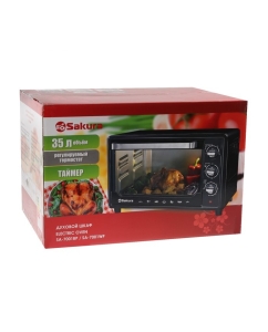 Купить Мини-печь Sakura SA-7001BP Black  в E-mobi
