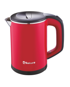 Купить Чайник электрический SAKURA SA-2158BR 0.6 л красный в E-mobi