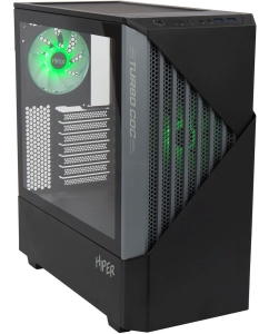 Купить Корпус компьютерный HIPER CC BG Black в E-mobi