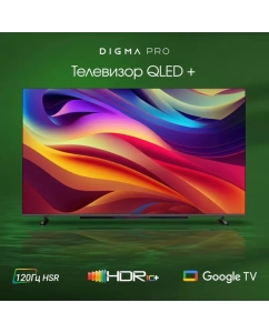 Купить Телевизор QLED Digma Pro 43" QLED 43L Smart Google TV  в E-mobi