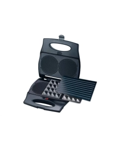 Купить Электровафельница Centek CT-1450 Black Silver/Black  в E-mobi