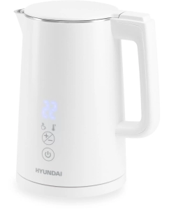 Купить Чайник электрический HYUNDAI HYK-S5508 1.5 л белый  в E-mobi