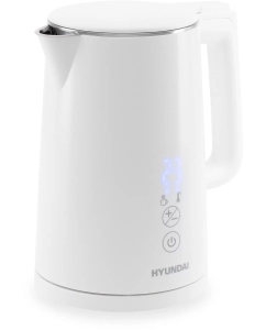 Купить Чайник электрический HYUNDAI HYK-S5508 1.5 л белый  в E-mobi