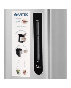 Купить Термопот VITEK VT-7101(MC) 4.2 л серебристый  в E-mobi