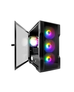 Купить Корпус компьютерный 1stPlayer TRILOBITE T3-G (T3-G-BK-4F1) Black  в E-mobi