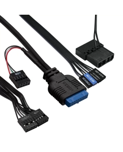 Купить Корпус компьютерный ExeGate mEVO-9302-RGB-600W-12  в E-mobi