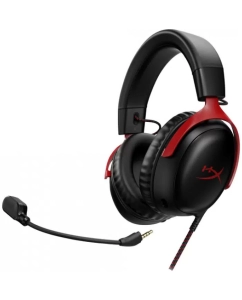 Купить Игровые наушники HyperX Cloud III Black/Red черный, красный (727A9AA)  в E-mobi