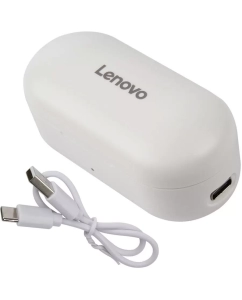 Купить Беспроводные наушники Lenovo HT28 White  в E-mobi