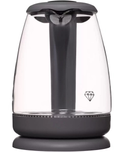 Купить Чайник электрический HYUNDAI HYK-G1003 1.7 л серый, прозрачный  в E-mobi