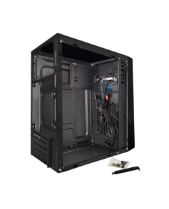 Купить Корпус компьютерный ExeGate BAA-107U (EX283062RUS) Black  в E-mobi