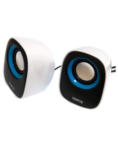Купить Колонки компьютерные Dialog Colibri AC-06UP White/Black  в E-mobi