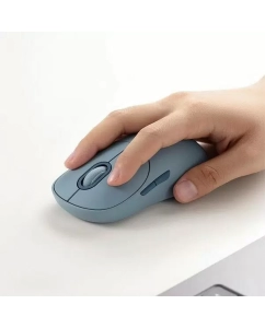 Купить Беспроводная мышь Xiaomi Wireless Mouse 3 голубой (BHR8914GL)  в E-mobi