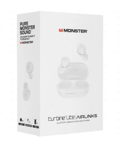 Купить Беспроводные наушники Monster Turbine AirLinks White (736198324692352)  в E-mobi