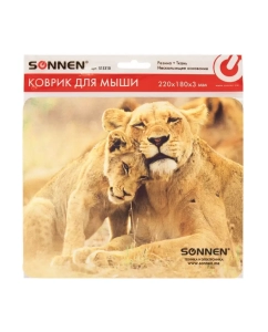 Купить Коврик для мыши Sonnen Lions (513310)  в E-mobi
