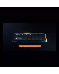 Купить SSD-диск Western Digital WD Black SN850X 1 ТБ с радиатором подходит к PS5 WDS100T2XHE  в E-mobi