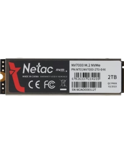 Купить SSD накопитель Netac M.2 2280 2 ТБ (NT01NV7000T-2T0-E4X)  в E-mobi