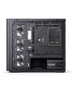 Купить Корпус компьютерный JONSBO D300 Black (D300 Black) черный, прозрачный  в E-mobi