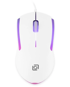 Купить Проводная мышь OKLICK 245M белый  в E-mobi