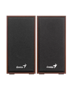 Купить Колонки компьютерные Genius SP-HF180 коричневый  в E-mobi