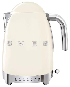 Купить Чайник электрический Smeg KLF04CREU 1.7 л бежевый в E-mobi