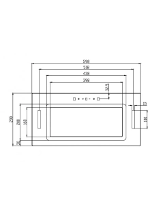 Купить Вытяжка встраиваемая Schtoff Wanda 60 белый  в E-mobi