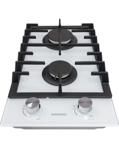 Купить Встраиваемая варочная панель газовая NordFrost HM 3023 белый  в E-mobi