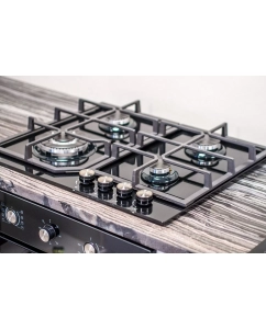 Купить Встраиваемая варочная панель газовая LEX GVG 640-1 BL черный  в E-mobi