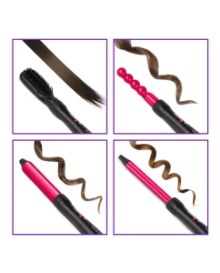 Купить Электрощипцы Kitfort КТ-3284 розовый; черный  в E-mobi